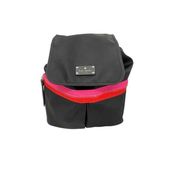 Kate Spade Matty Clark Court Backpack Black Nylon main image 11